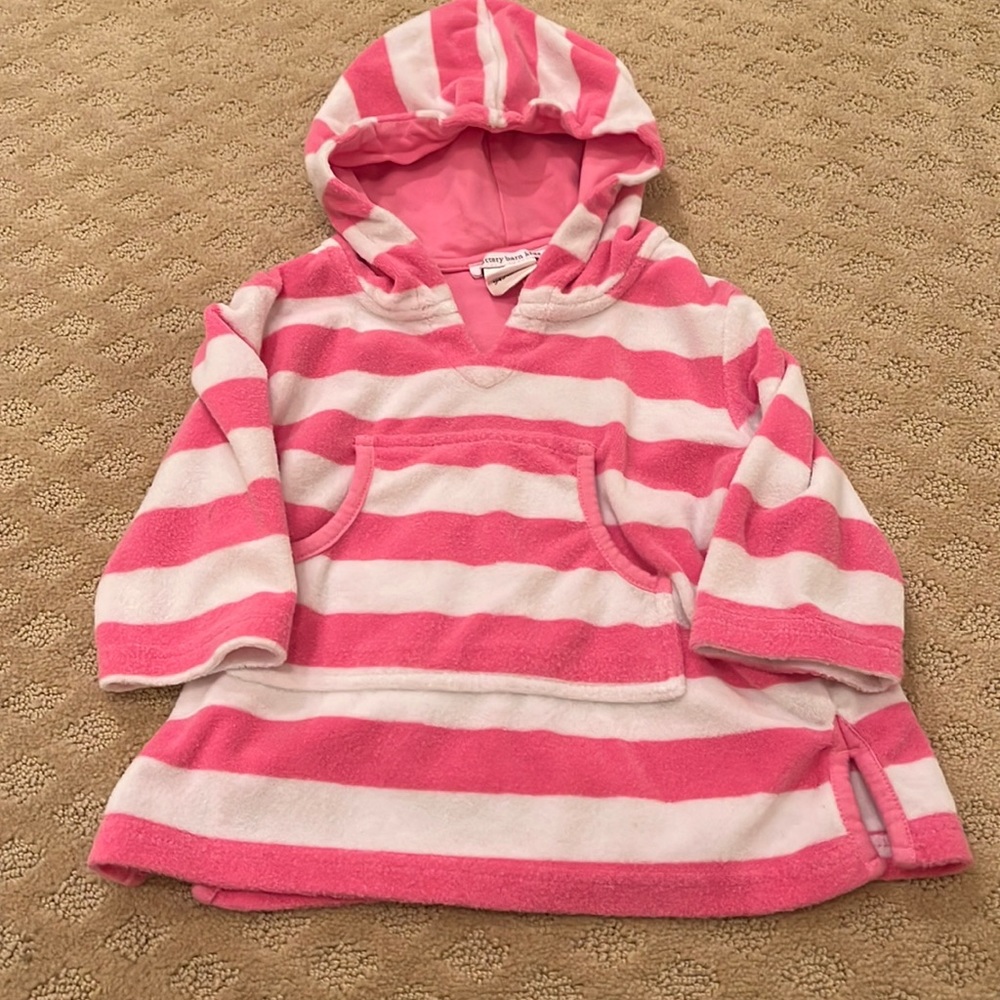 Pottery Barn Kids Hooded Coverup 12-18M